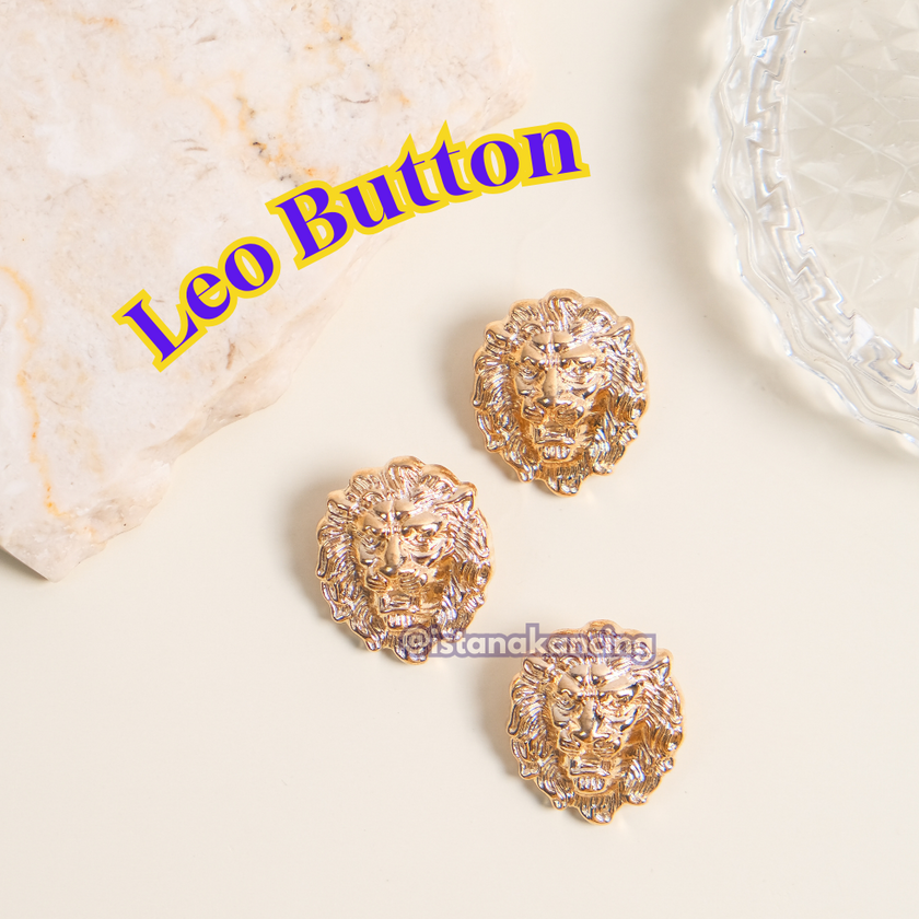 Leo Gold Kancing Jamur