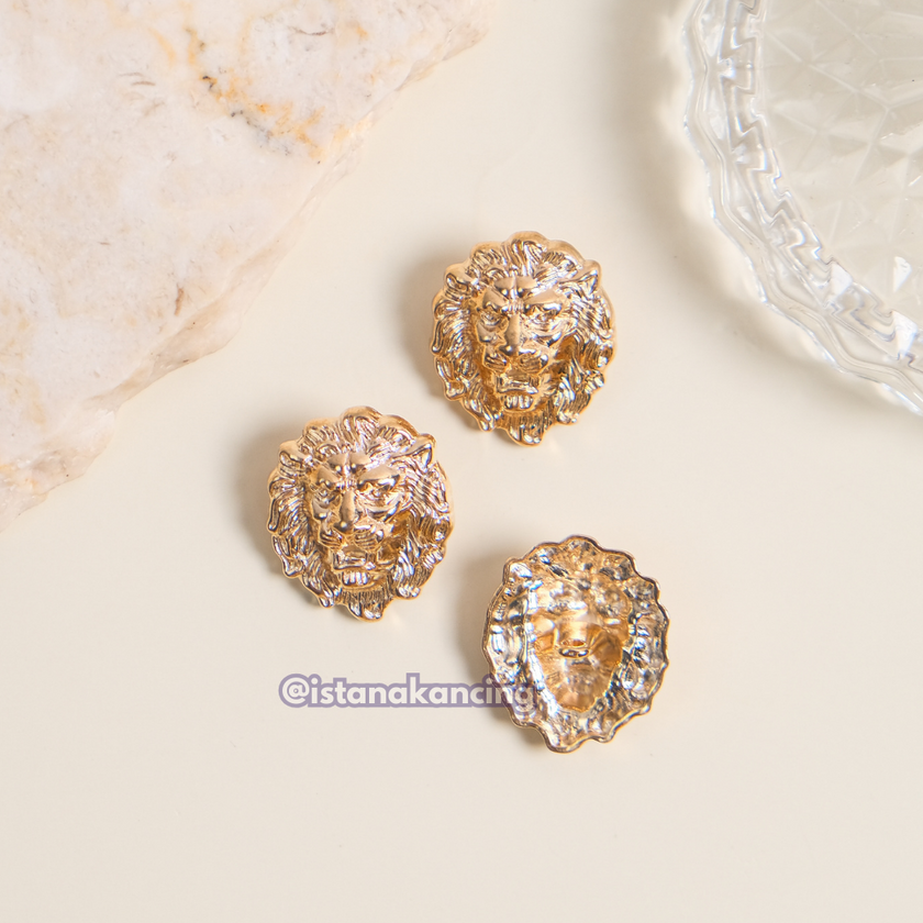 Leo Gold Kancing Jamur