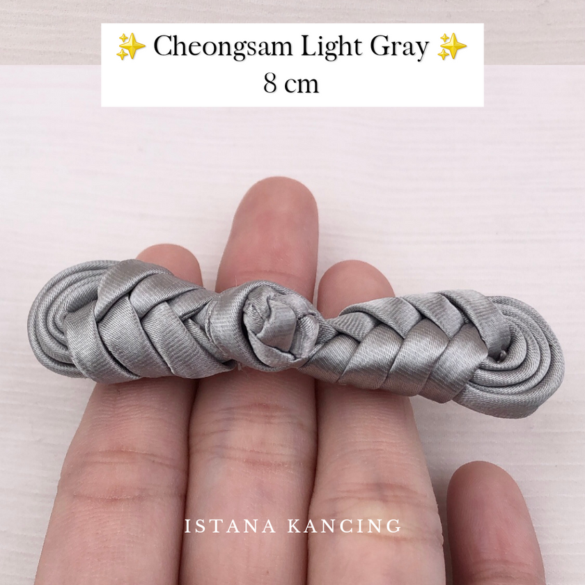 Cheongsam Satin Frog Button