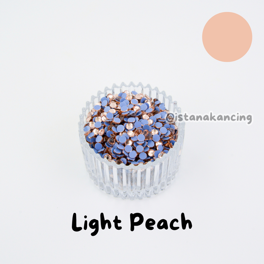 Payet Tempel Mute Gosok Hotfix Rhinestone SS16