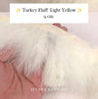 Turkey Fluff  Feathers 9cm