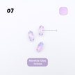 Navette Pastel Crystal Claw Setting 7x15mm