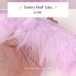 Turkey Fluff  Feathers 9cm
