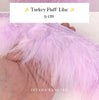 Turkey Fluff  Feathers 9cm