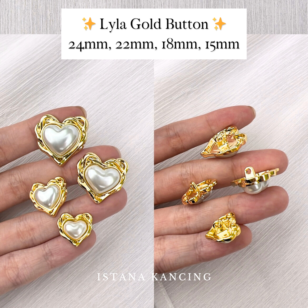 Lyla Heart Button