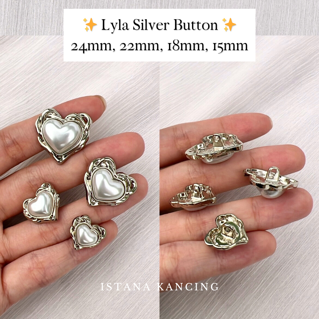 Lyla Heart Button