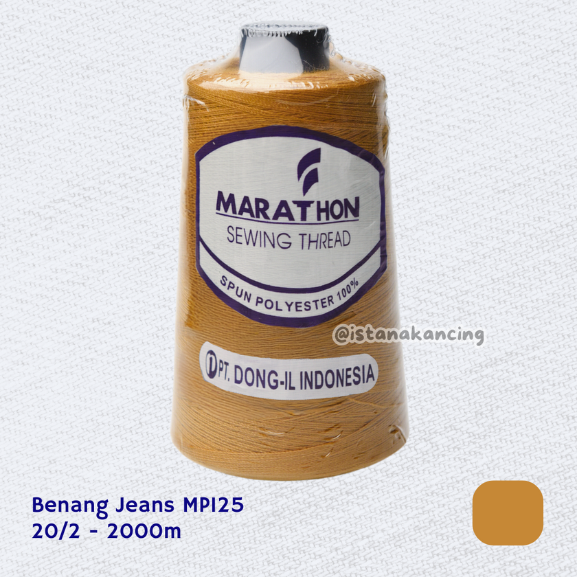 Benang Jahit Jeans HKB Marathon 20/3 - 20/2
