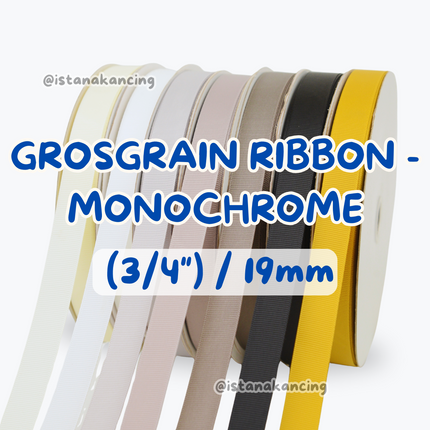 Double Face Grosgrain 3/4