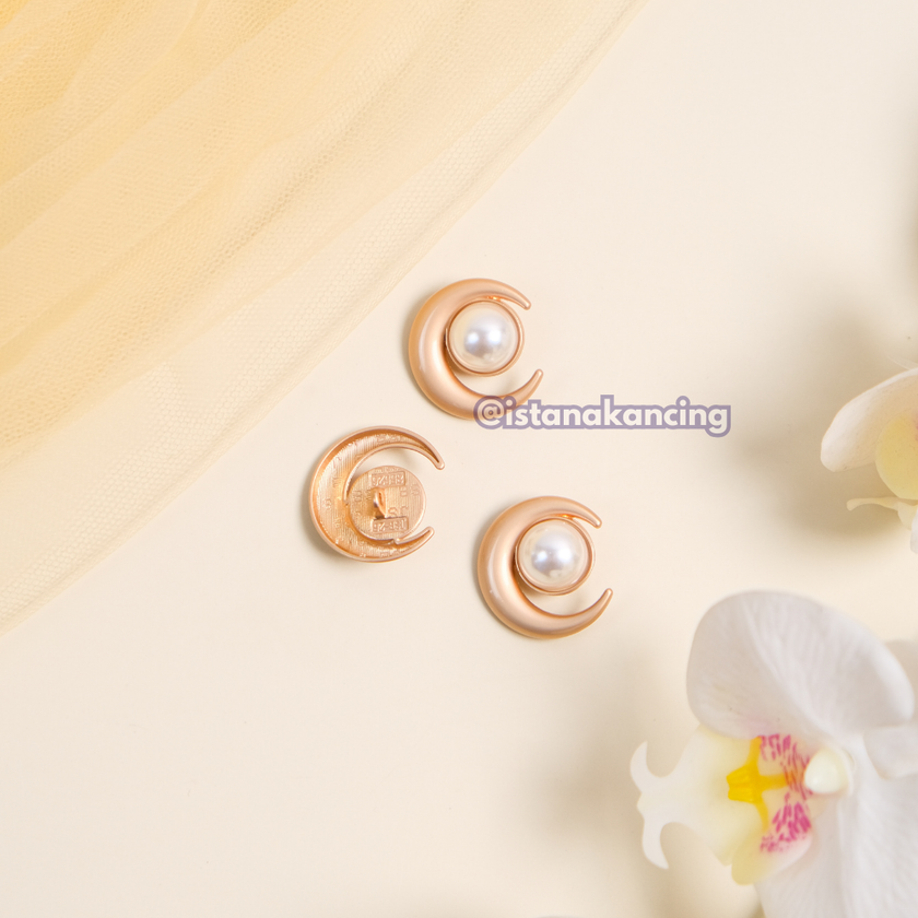 Moonstone Kancing Pearl 24mm