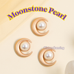 Moonstone Pearl Button