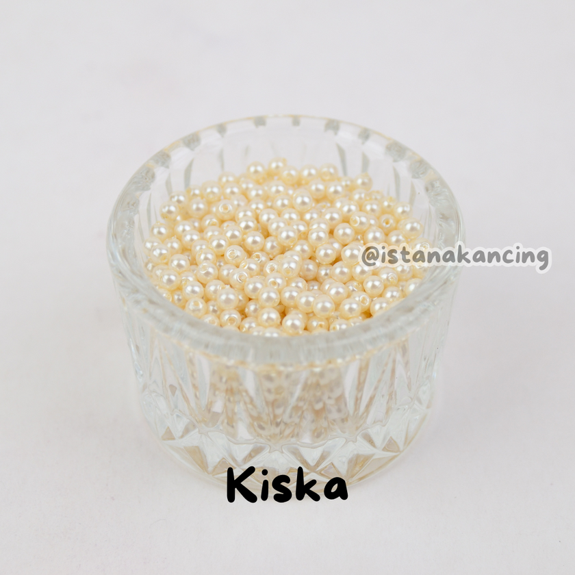 MGB Mutiara Pearl Original Matsuno Glass Beads Mote