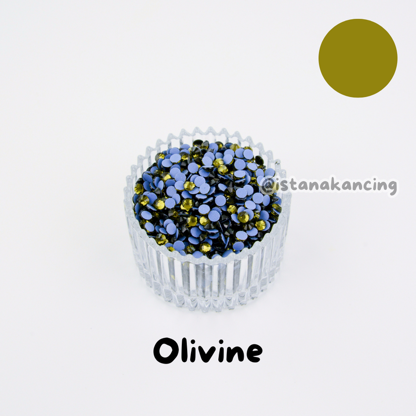 Payet Tempel Mute Gosok Hotfix Rhinestone SS12