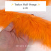 Turkey Fluff  Feathers 9cm