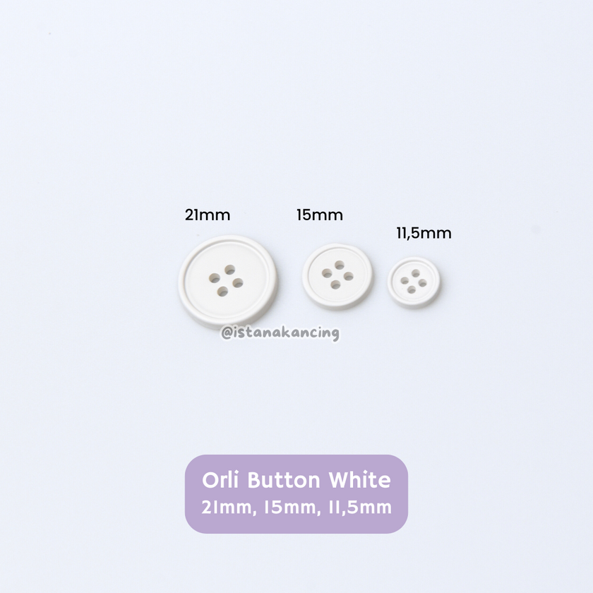 Kancing Orli 4 Lubang