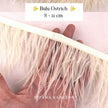 Ostrich 8-11mm Feathers