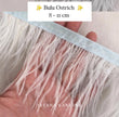 Ostrich 8-11mm Feathers