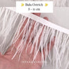 Ostrich 8-11mm Feathers