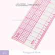 Transparant Ruler for Pattern Making