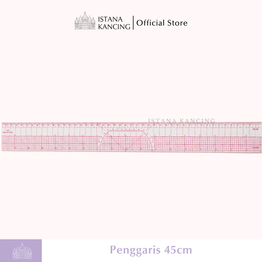 Transparant Ruler for Pattern Making