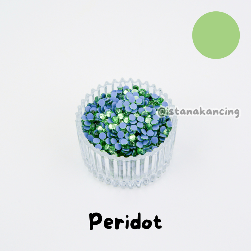 Payet Tempel Mute Gosok Hotfix Rhinestone SS12