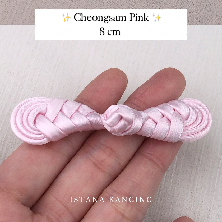 Cheongsam Satin Frog Button