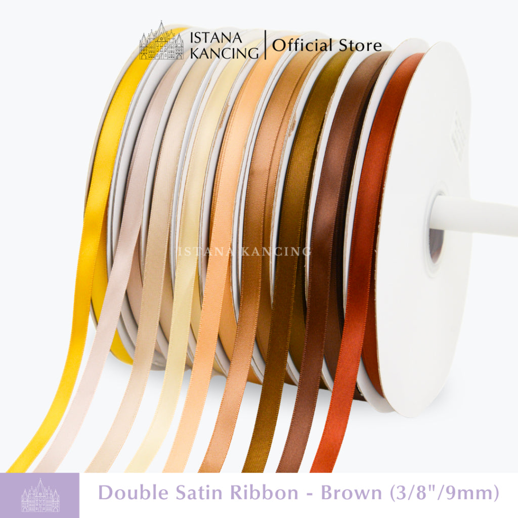 Double Face Satin Ribbon 3/8