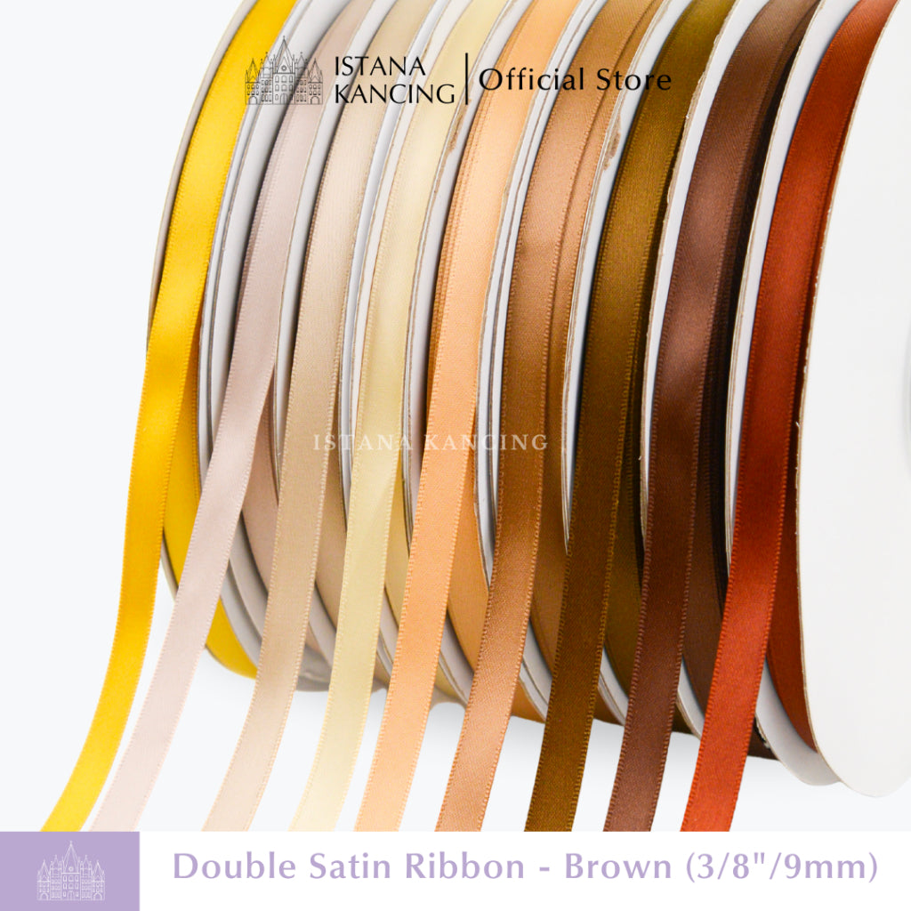 Double Face Satin Ribbon 3/8