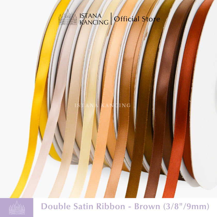 Double Face Satin Ribbon 3/8