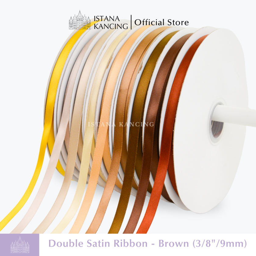 Double Face Satin Ribbon 3/8
