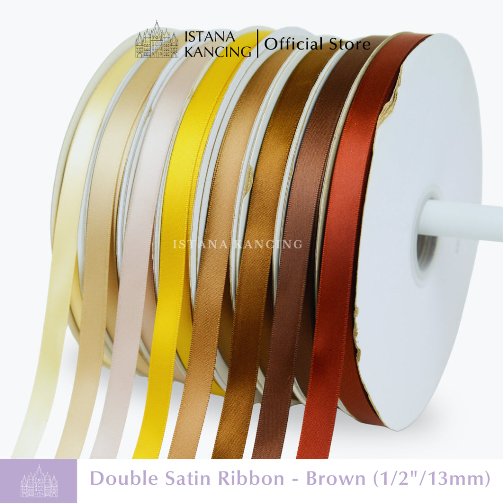 Double Face Satin Ribbon 1/2
