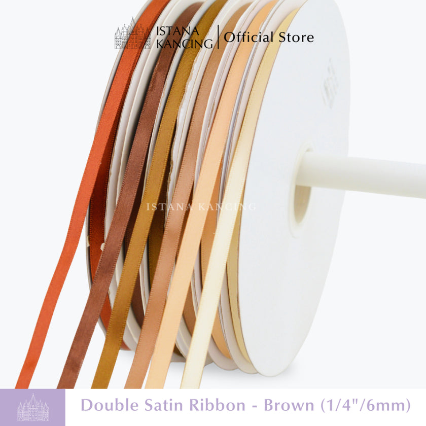 Double Face Satin Ribbon 1/4