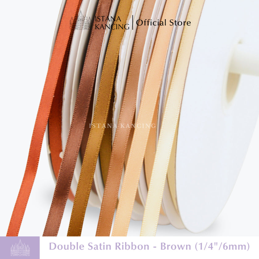 Double Face Satin Ribbon 1/4