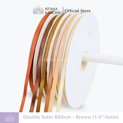 Double Face Satin Ribbon 1/4