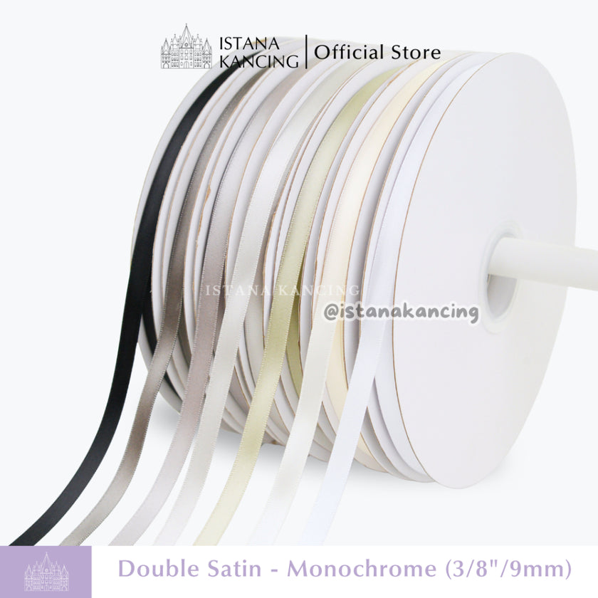 Double Face Satin Ribbon 3/8