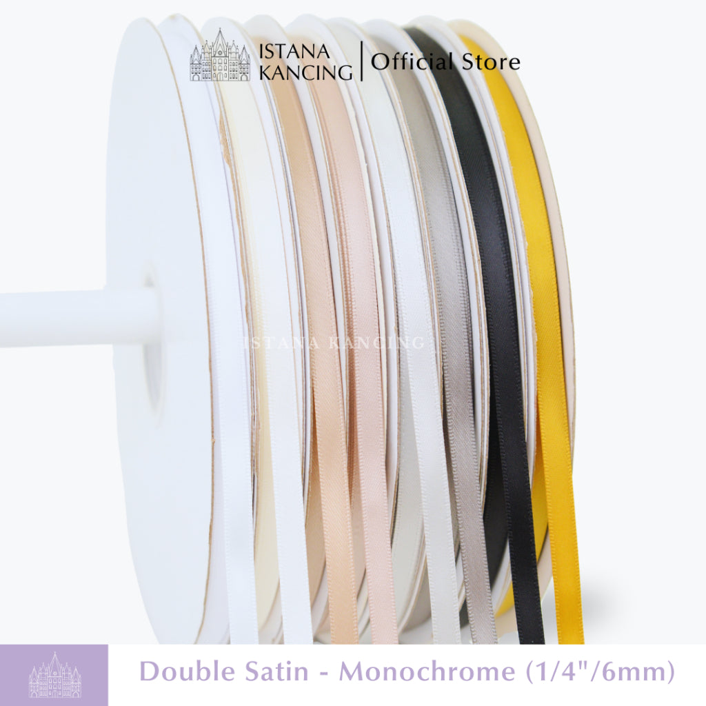 Double Face Satin Ribbon 1/4
