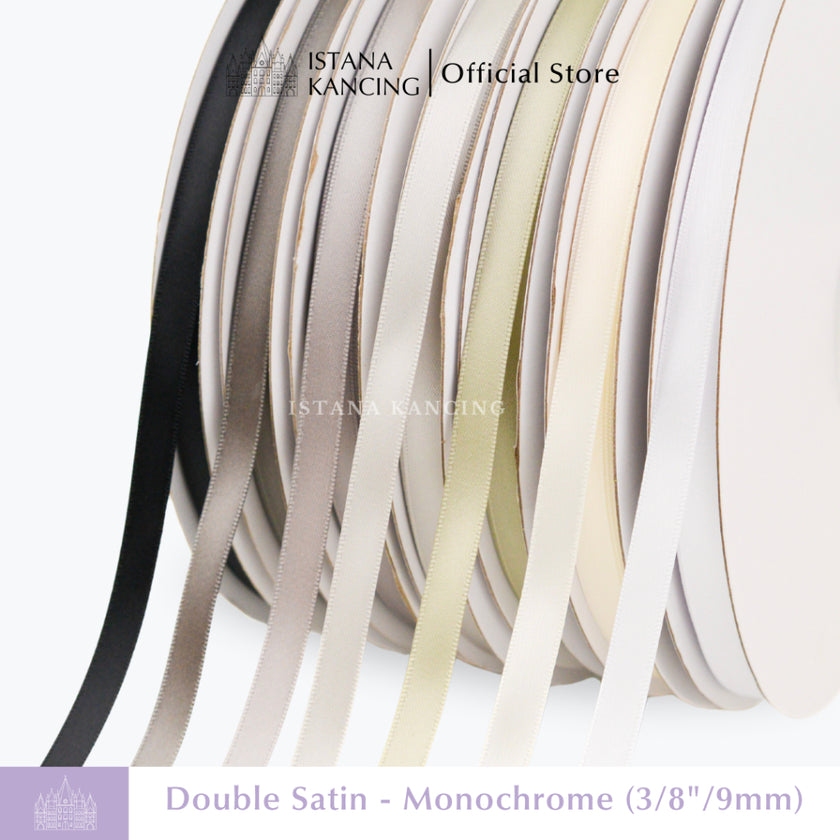 Double Face Satin Ribbon 3/8