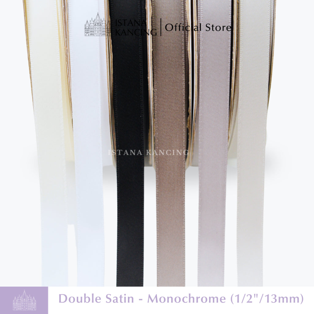 Double Face Satin Ribbon 1/2