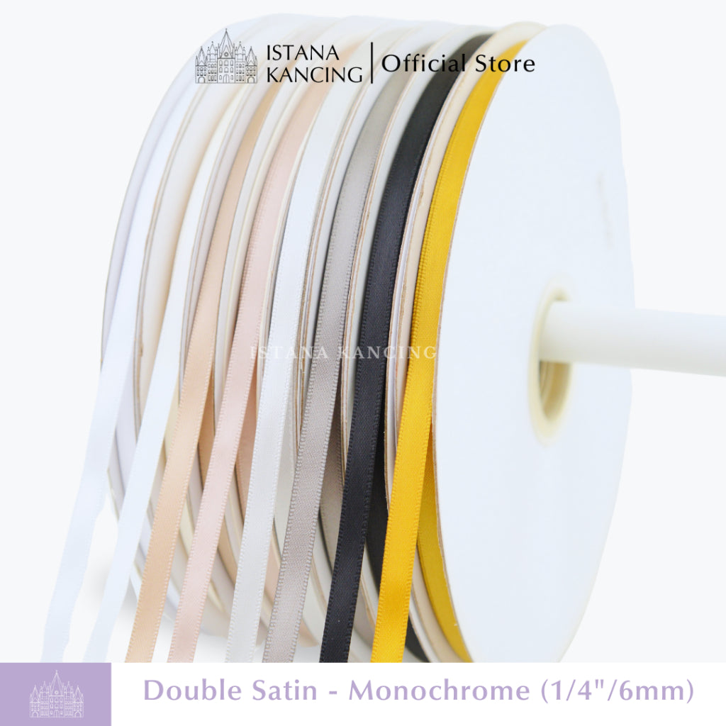 Double Face Satin Ribbon 1/4