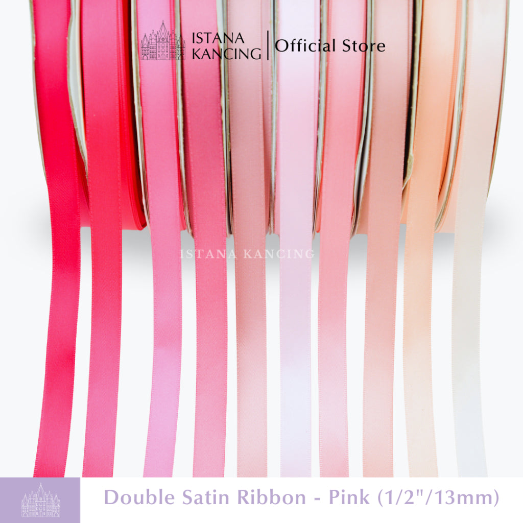 Double Face Satin Ribbon 1/2