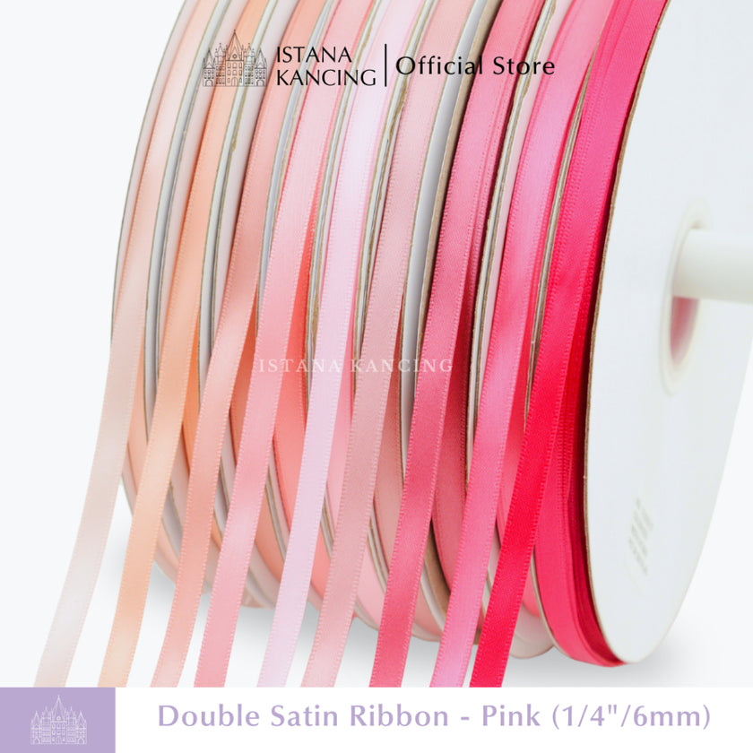 Double Face Satin Ribbon 1/4