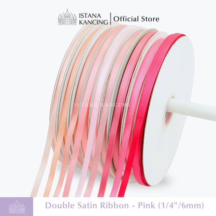 Double Face Satin Ribbon 1/4