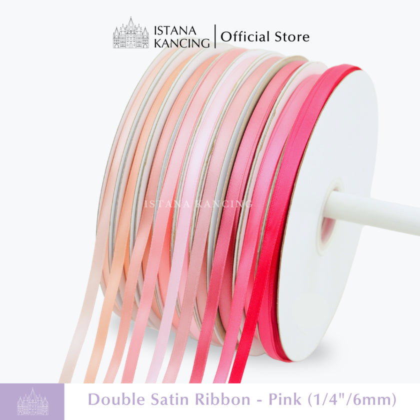 Double Face Satin Ribbon 1/4