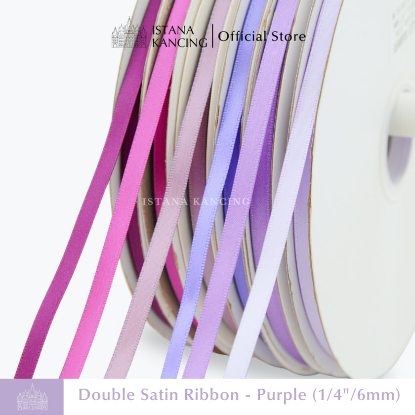 Double Face Satin Ribbon 1/4