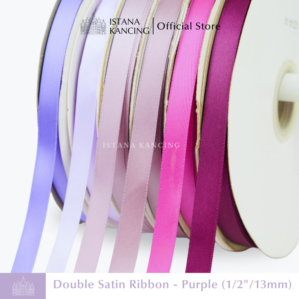 Double Face Satin Ribbon 1/2