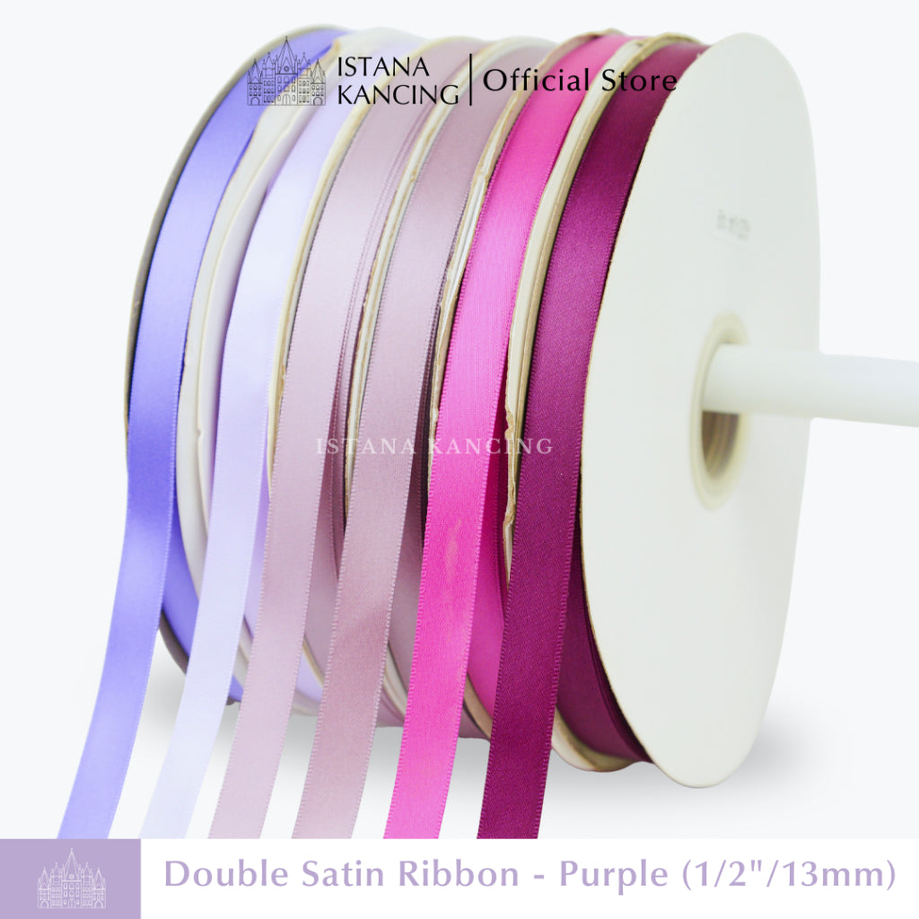Double Face Satin Ribbon 1/2