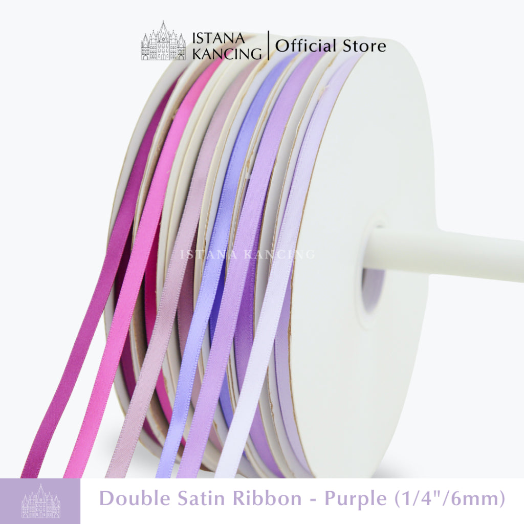 Double Face Satin Ribbon 1/4