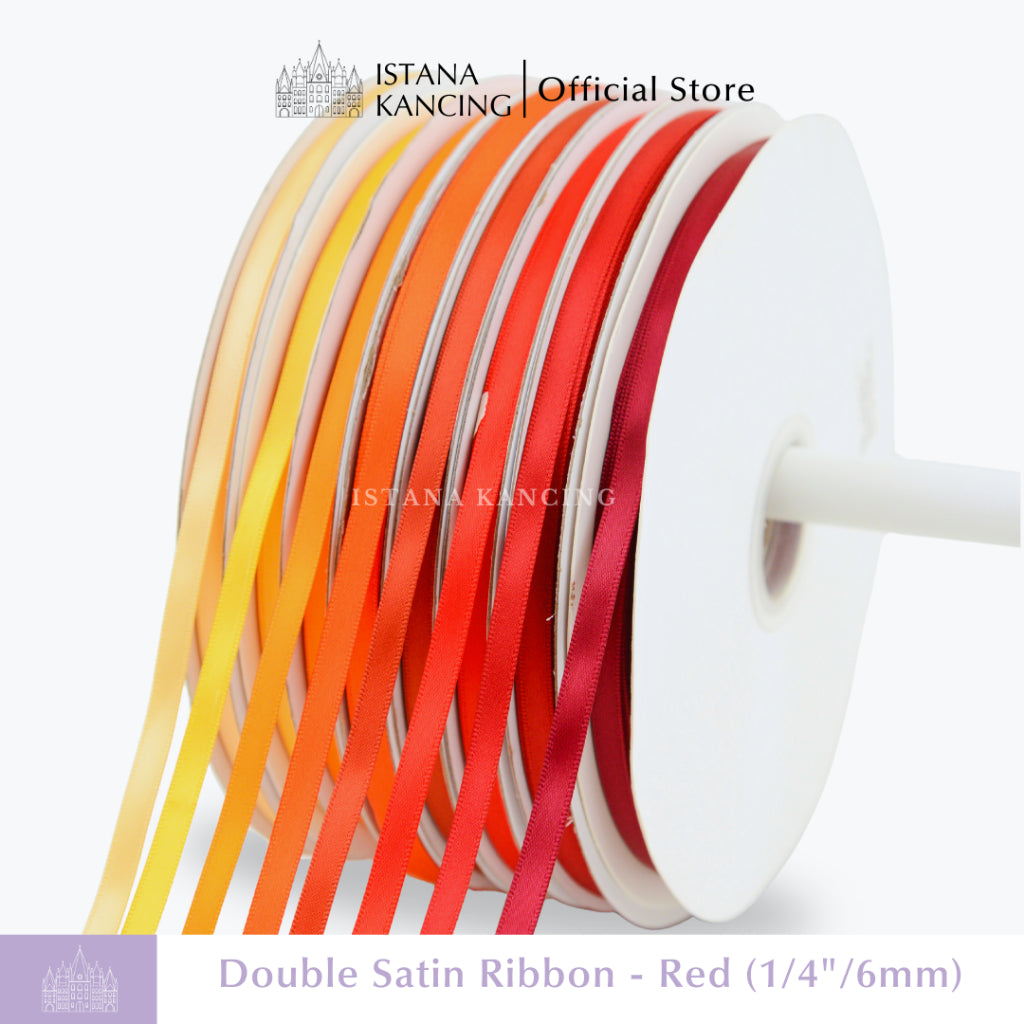 Double Face Satin Ribbon 1/4