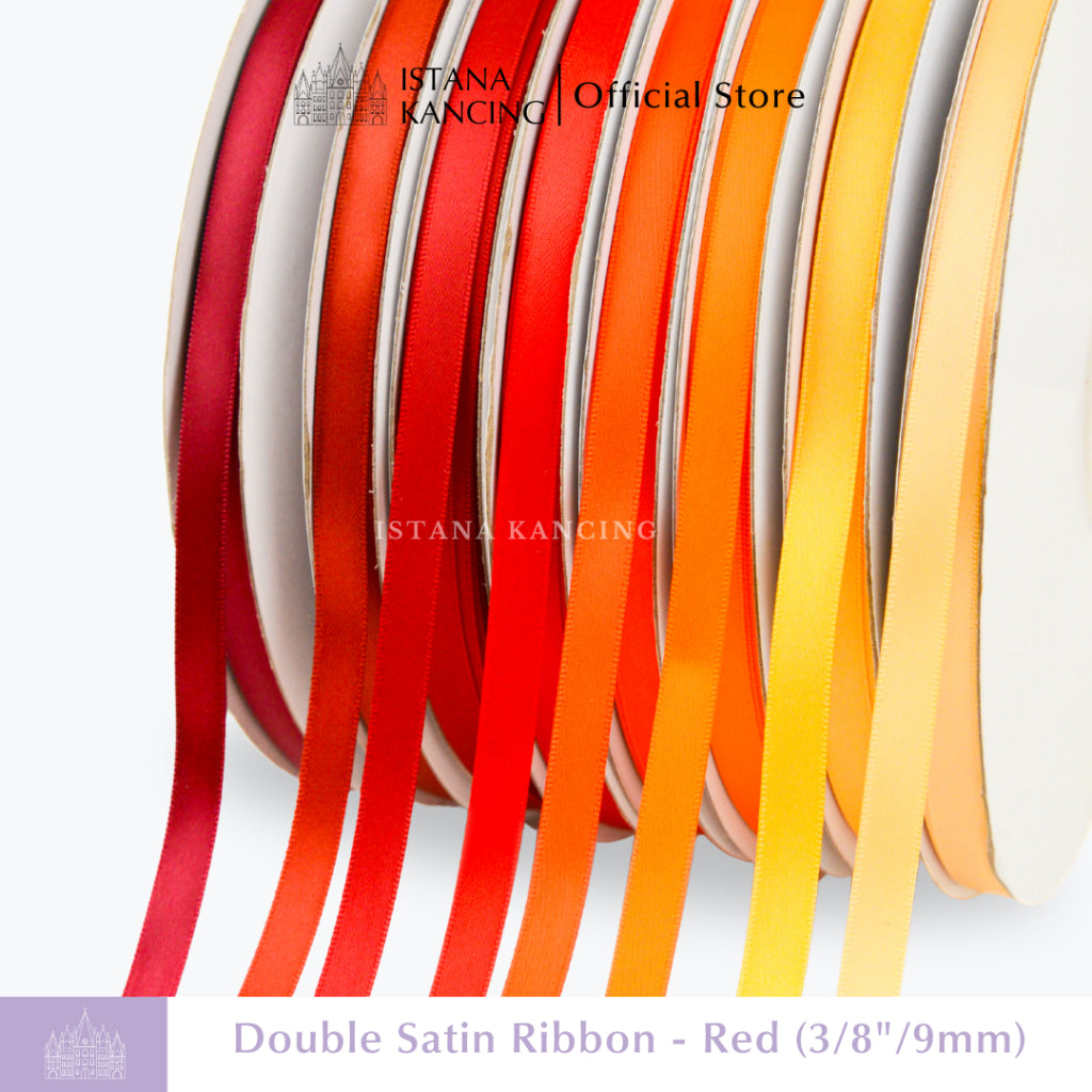 Double Face Satin Ribbon 3/8