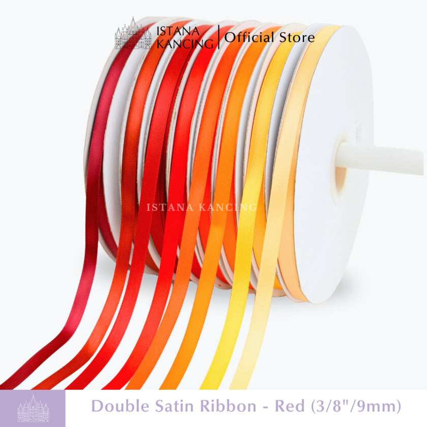 Double Face Satin Ribbon 3/8