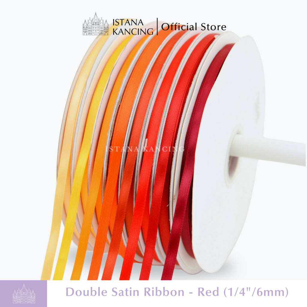Double Face Satin Ribbon 1/4